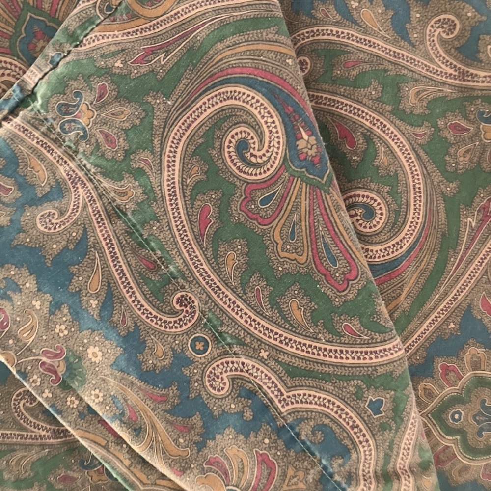 Ralph Lauren paisley pillowcase
